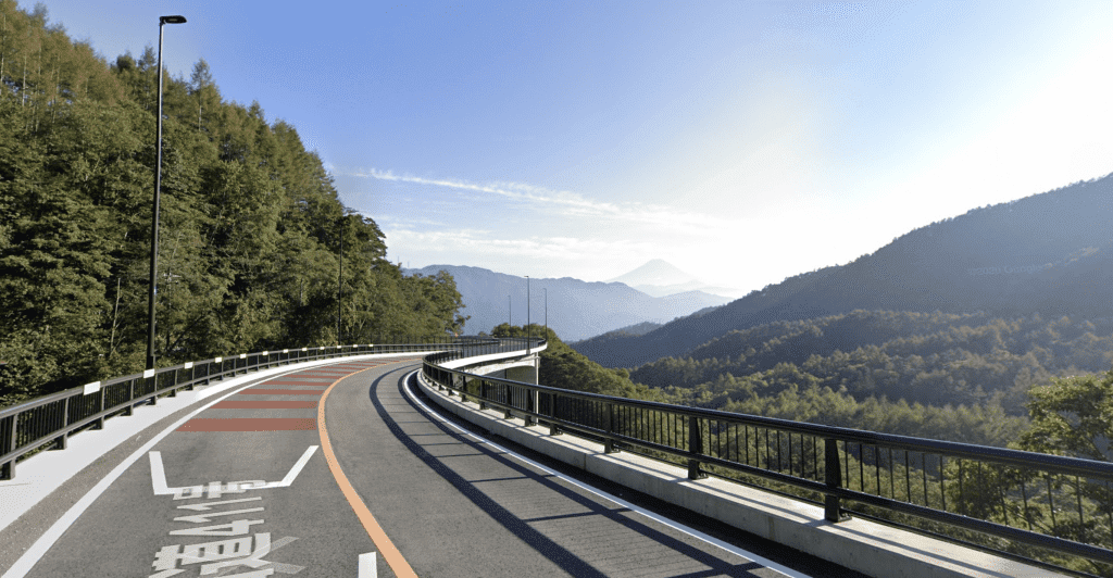 Yanagisawa Pass 柳沢峠 1,472m - Rindo Bike Tour Japan